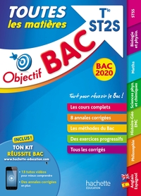 Picture of Objectif Bac 2020 Toutes les matières Term ST2S
