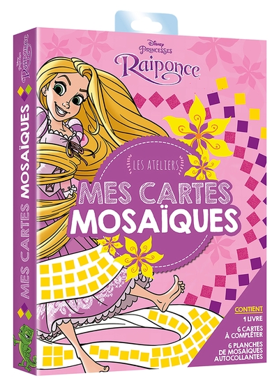 Image de RAIPONCE - Pochette Les Ateliers - Mes cartes mosaïques - Disney