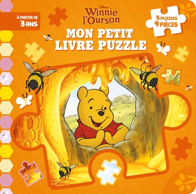 Picture of WINNIE - Mon Petit Livre Puzzle - 5 puzzles 9 pièces - Disney