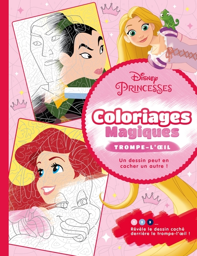 Picture of DISNEY PRINCESSES - Coloriages Magiques - Trompe l'oeil