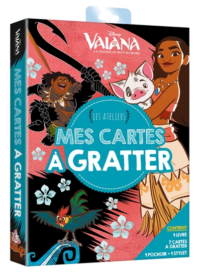 Image de VAIANA - Pochette Les Ateliers - Mes cartes à gratter - Disney