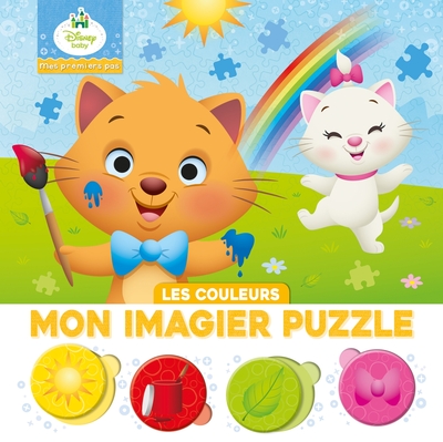 Picture of DISNEY BABY - Mes Premiers Pas - Les couleurs - Imagier puzzle 4 pièces