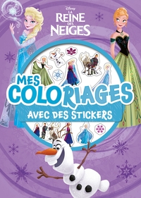 Image de LA REINE DES NEIGES - Mes Coloriages avec Stickers - Disney