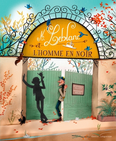 Picture of Monsieur Leblanc et l'homme en noir