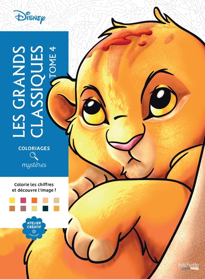 Picture of Coloriages mystères Disney - Les Grands classiques Tome 4