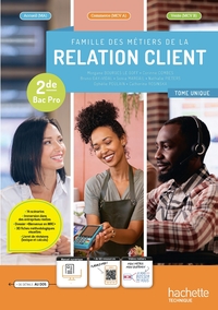 Picture of Famille des métiers de la relation client (MRC) 2de Bac Pro - Livre élève - Éd. 2024