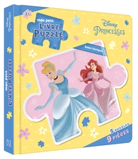 Picture of DISNEY PRINCESSES - Mon Petit Livre Puzzle - 5 Puzzles 9 Pièces - Robes féériques