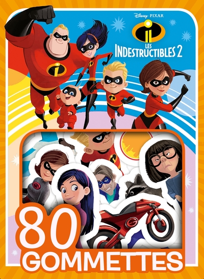 Image de LES INDESTRUCTIBLES 2 - 80 Gommettes - Disney Pixar
