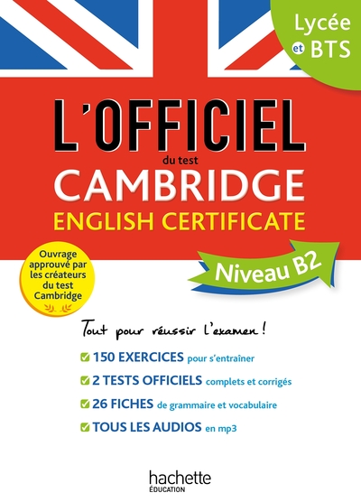 Picture of Le guide officiel du test Cambridge English Certificate (Niveau B2)