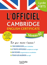 Picture of Le guide officiel du test Cambridge English Certificate (Niveau B2)
