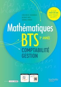 Picture of Maths BTS comptabilité et gestion 1re année - Livre de l'élève - Ed. 2023