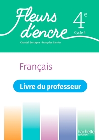 Picture of Fleurs d'encre Français 4e - Livre du professeur - Ed. 2023