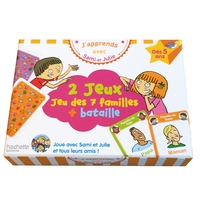 Picture of J'apprends avec Sami et Julie : Jeu des 7 familles + bataille