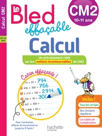 Image de Bled effaçable Calcul CM2