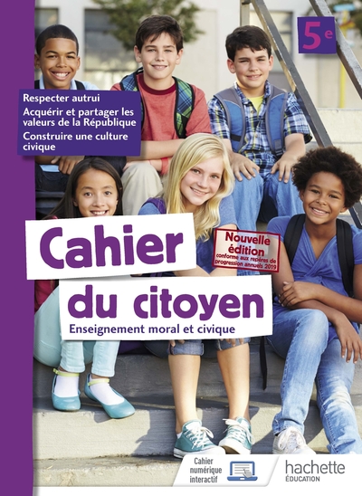 Picture of Cahier du citoyen 5e - éd. 2019