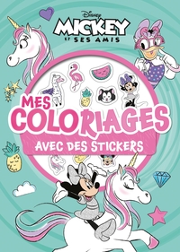 Image de MINNIE ET LA LICORNE - Mes Coloriages avec Stickers - Disney