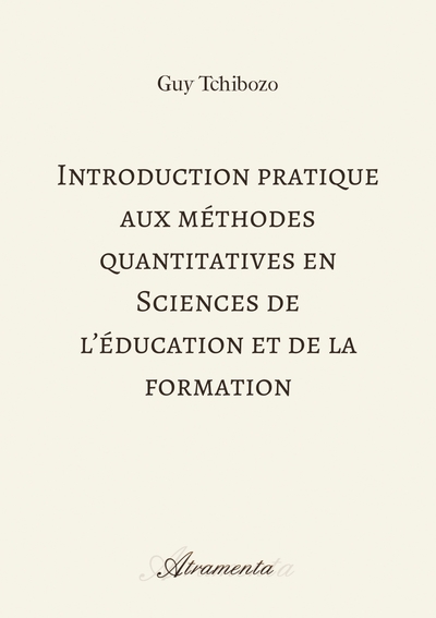 Image de Introduction pratique aux méthodes quantitatives en sciences de l'éducation et de la formation