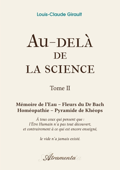Picture of Au-delà de la science, Tome 2