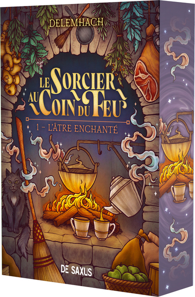 Picture of L'Âtre enchanté - Tome 01 Le Sorcier au coin du feu (broché)