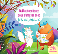 Image de 160 autocollants pour s'amuser avec les animaux