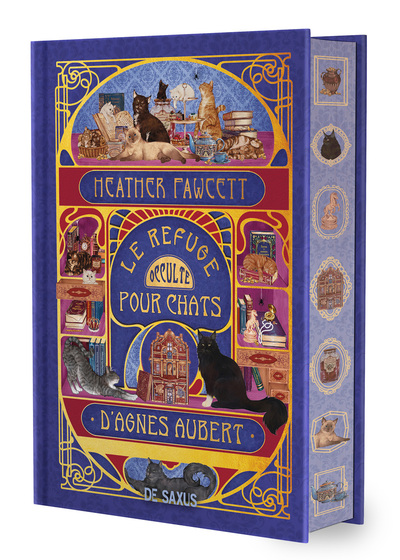 Image de Le Refuge occulte pour chats d'Agnes Aubert (relié collector)