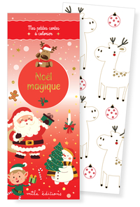 Image de Noël magique - Mes petites cartes à colorier