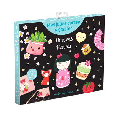 Picture of Univers kawaï - Mes jolies cartes à gratter