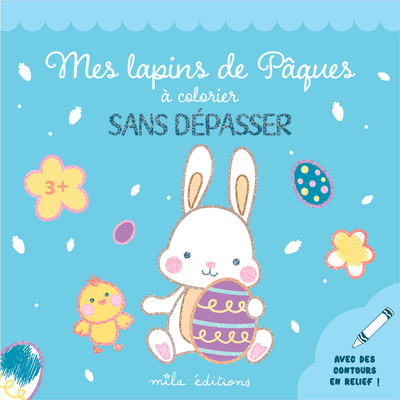 Picture of Mes lapins de Pâques à colorier sans dépasser