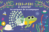 Image de Méli-mélo à colorier : Les animaux de la campagne