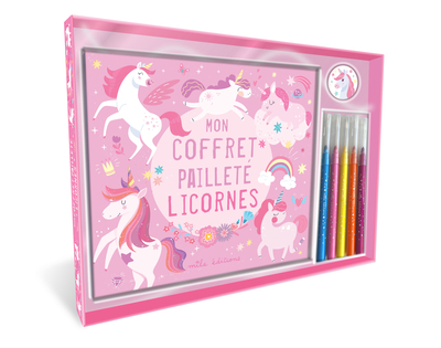 Picture of Mon coffret pailleté - Licornes