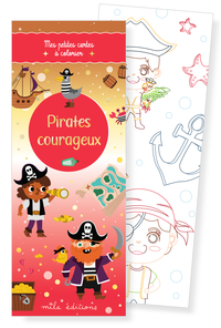 Image de Pirates courageux - Mes petites cartes à colorier