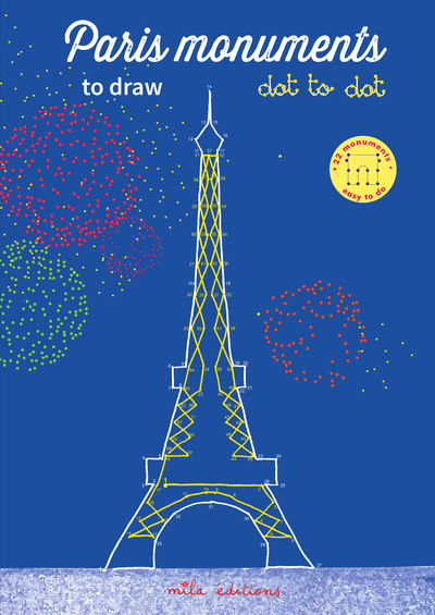 Picture of Paris monuments to draw dot to dot