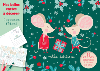 Picture of Mes belles cartes à décorer - Joyeuses fêtes !