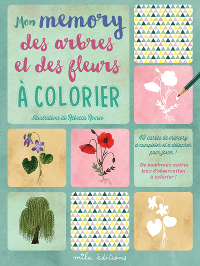 Picture of Mon memory des arbres et des fleurs à colorier