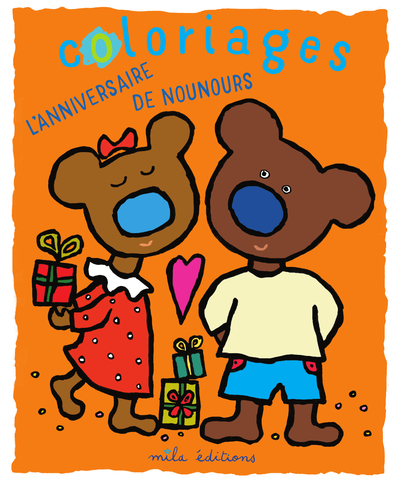 Picture of Coloriages : L'anniversaire de Nounours