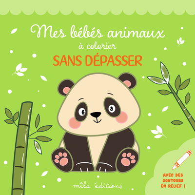 Image de Mes bébés animaux à colorier sans dépasser