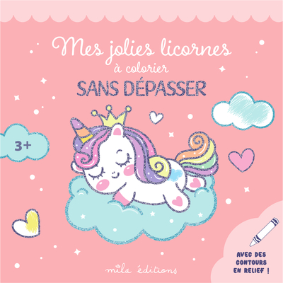 Picture of Mes jolies licornes à colorier sans dépasser