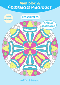Picture of Mon bloc de coloriages magiques - Spécial Mandalas Les chiffres