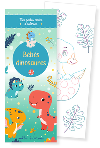 Image de Bébés dinosaures - Mes petites cartes à colorier