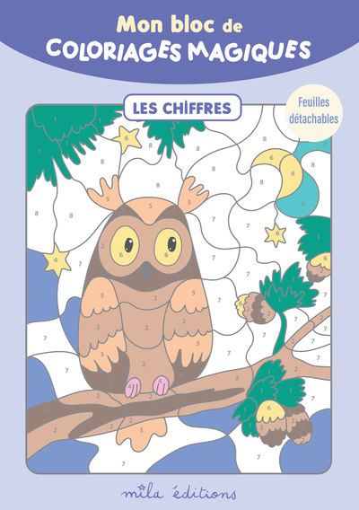 Picture of Mon bloc de coloriages magiques - Les chiffres