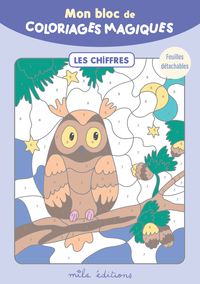 Picture of Mon bloc de coloriages magiques - Les chiffres