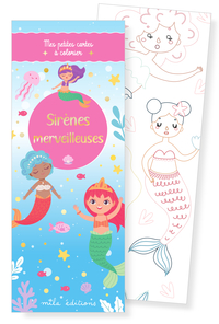 Image de Sirènes merveilleuses - Mes petites cartes à colorier