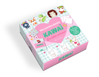 Picture of Coffret - Mes premiers dessins kawaï - Les bébés animaux