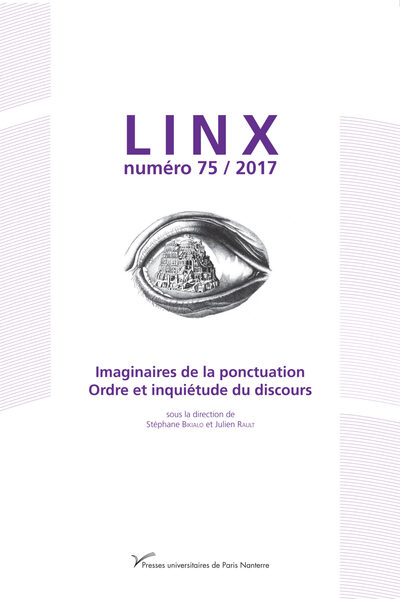 Image de Imaginaires de la ponctuation. Ordre et inquiétude du discours