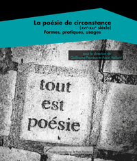 Picture of La poésie de circonstance (XVIe-XXIe siècle)