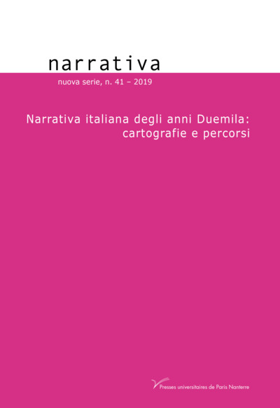 Picture of Narrativa italiana degli anni Duemila: cartografie e percorsi