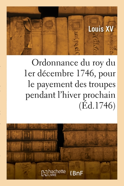 Picture of Ordonnance du roy du 1er décembre 1746