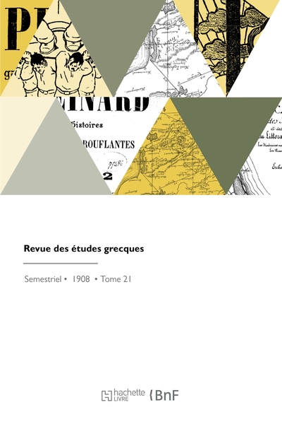 Image de Revue des études grecques