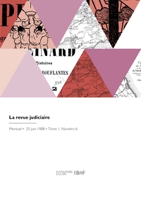 Picture of La revue judiciaire
