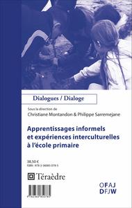 Picture of Apprentissages informels et expériences interculturelles à l'école primaire